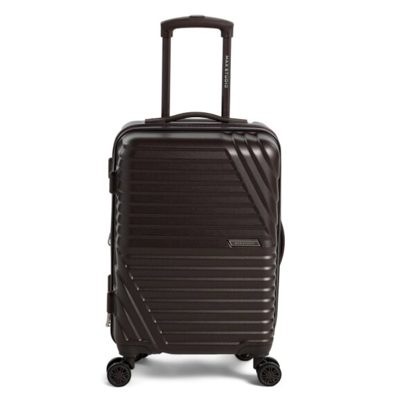 MAX STUDIO Chocolate 21in Dublin Hardside Carry-on Spinner - Picture 1 of 2
